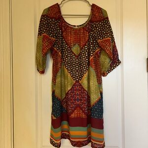 Uncle Frank Fall Dress, print